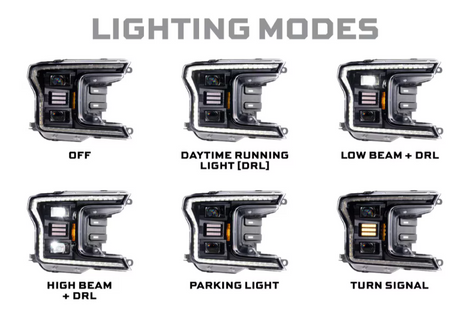 FORD F-150 (18-20): XB HYBRID LED HEADLIGHTS