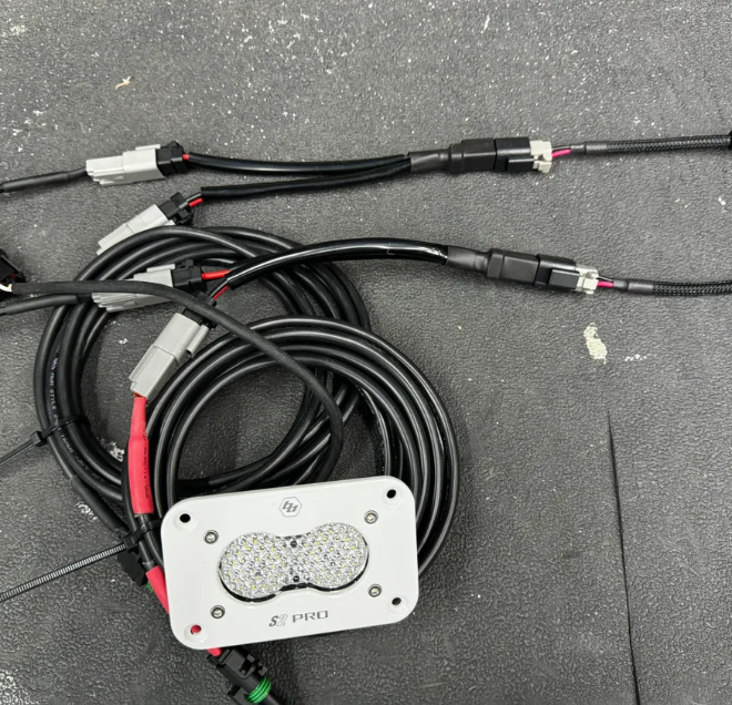 2023-26 SUPER DUTY SIDE STEP HITCH BAR HARNESS EXTENSIONS