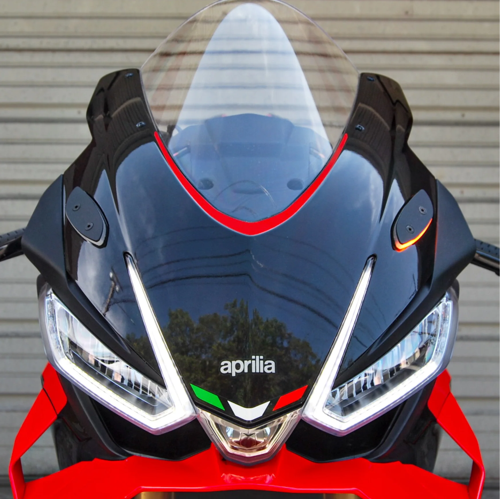 Aprilia RSV4 Mirror Block Off Turn Signals (2025-Present)