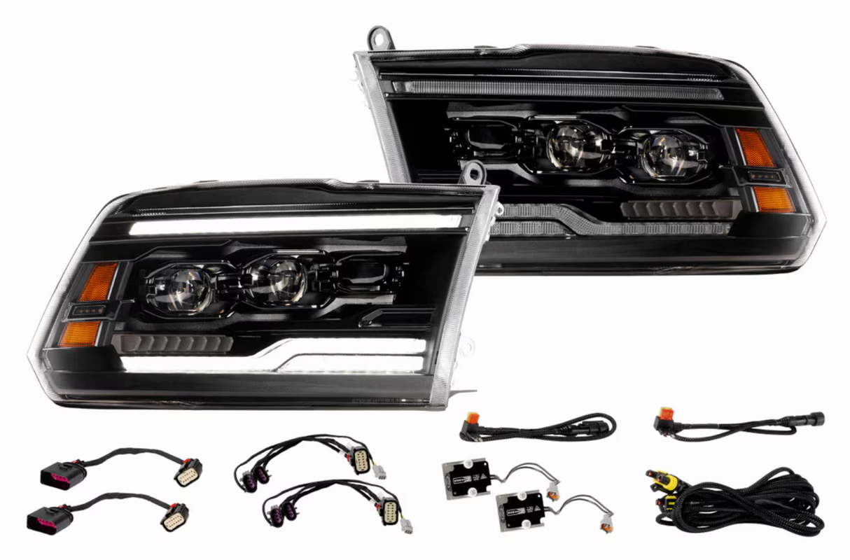 PRE-ORDER Dodge Ram 1500 (09-18) / Ram Classic (19-24) XB Evo Hybrid LED Headlights