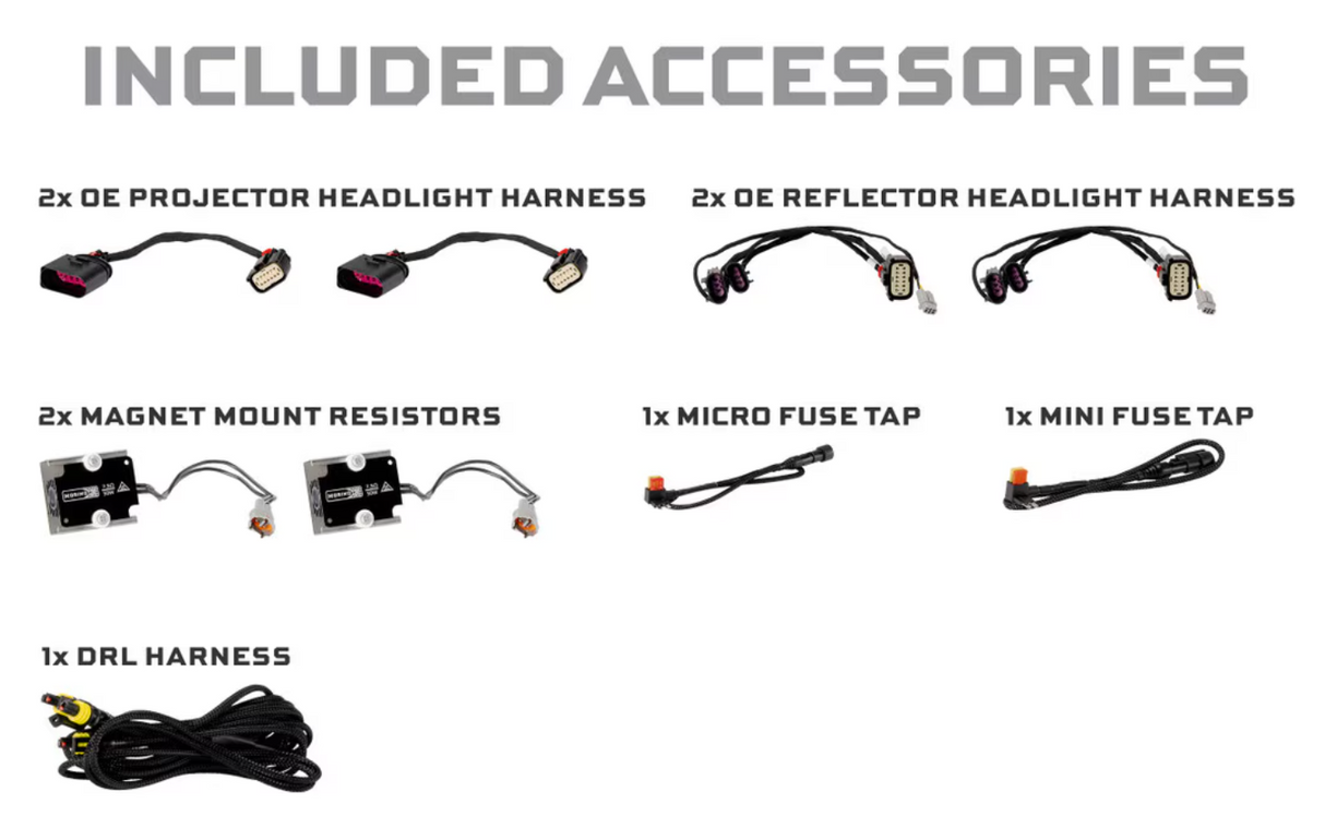 PRE-ORDER Dodge Ram 1500 (09-18) / Ram Classic (19-24) XB Evo Hybrid LED Headlights