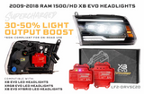 PRE-ORDER Dodge Ram 1500 (09-18) / Ram Classic (19-24) XB Evo Hybrid LED Headlights