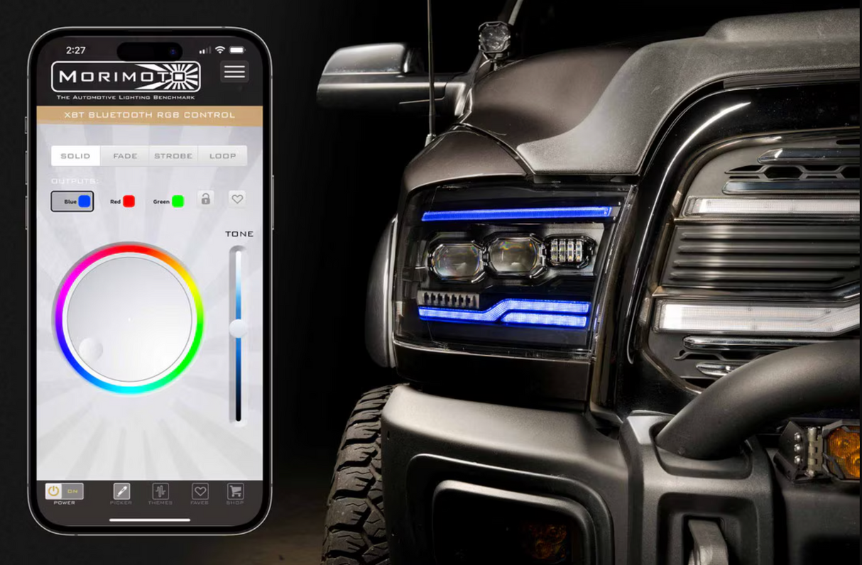 PRE ORDER: Dodge Ram 1500 (09-18) / Ram Classic (19-24) / Ram HD (09-18) XRGB Evo LED Headlights