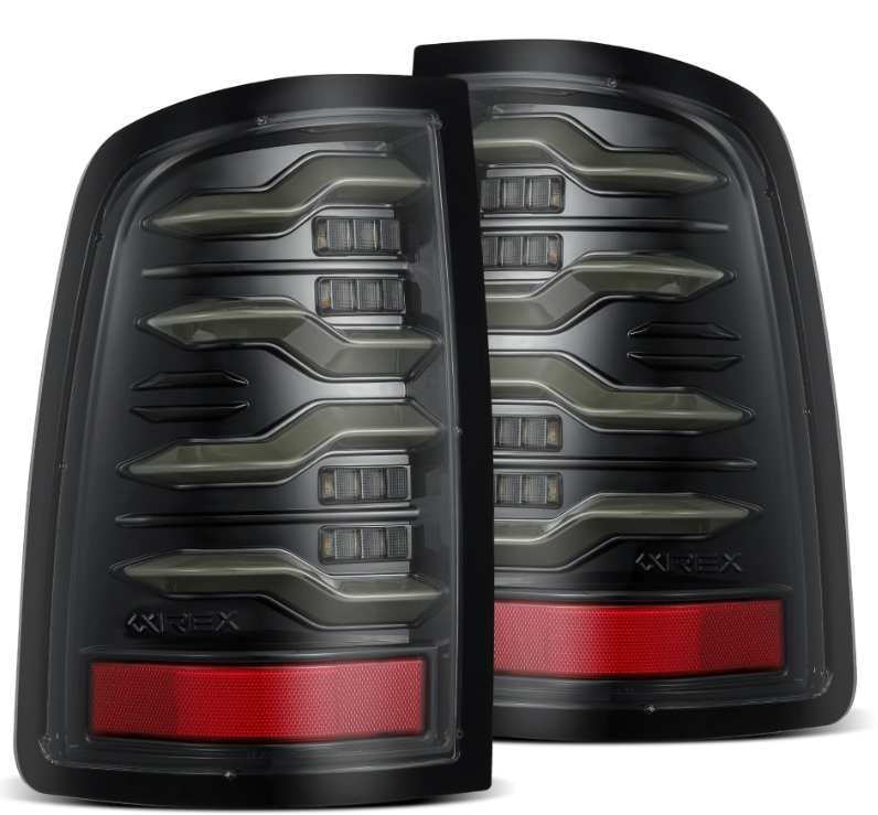 19-24 Ram 2500/3500 LUXX-Series LED Tail Lights Alpha-Black