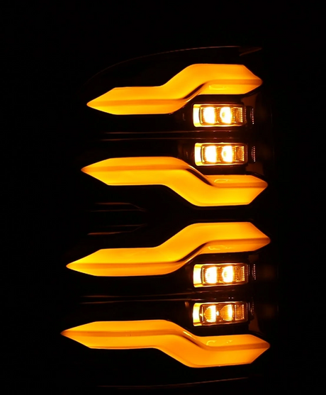 19-24 Ram 2500/3500 LUXX-Series LED Tail Lights Alpha-Black