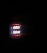 19-24 Ram 2500/3500 LUXX-Series LED Tail Lights Black-Red