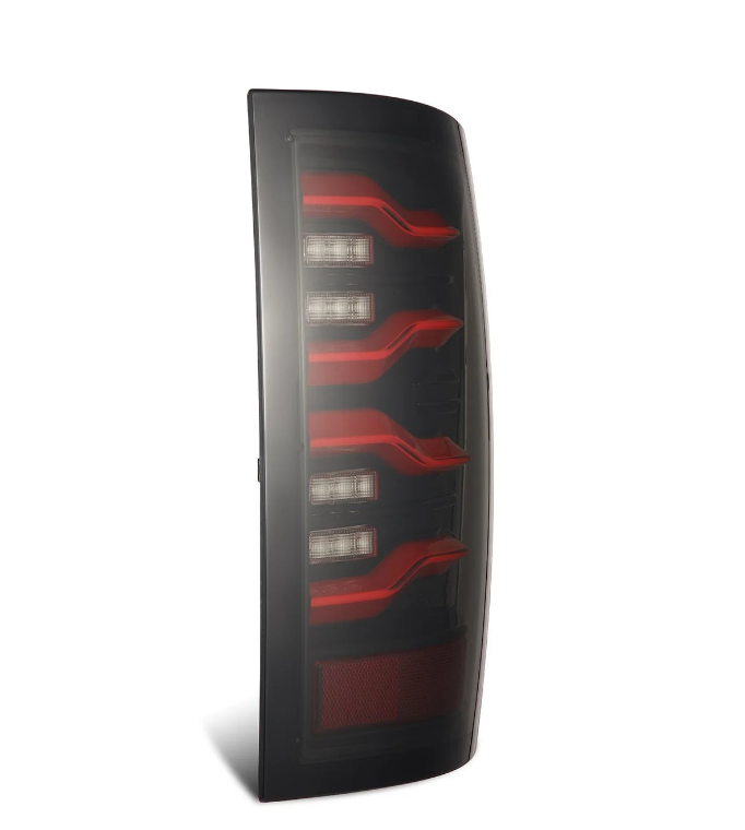 19-24 Ram 2500/3500 LUXX-Series LED Tail Lights Black-Red