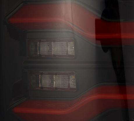 19-24 Ram 2500/3500 LUXX-Series LED Tail Lights Black-Red