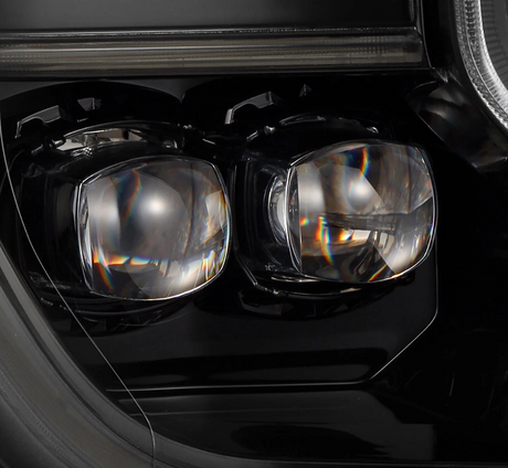 24-26 Ford Ranger / Ranger Raptor NOVA-Series LED Projector Headlights Alpha-Black