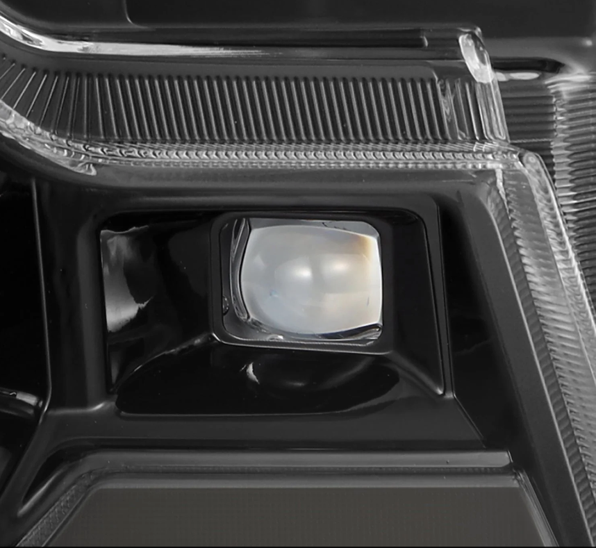 24-26 Ford Ranger / Ranger Raptor NOVA-Series LED Projector Headlights Alpha-Black