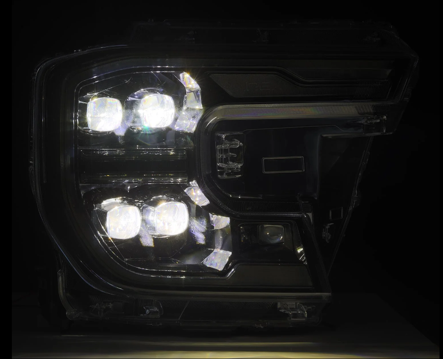 24-26 Ford Ranger / Ranger Raptor NOVA-Series LED Projector Headlights Black