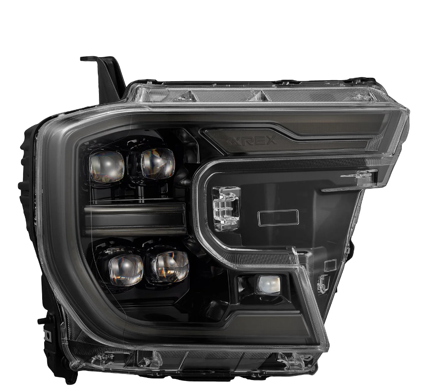 24-26 Ford Ranger / Ranger Raptor NOVA-Series LED Projector Headlights Alpha-Black