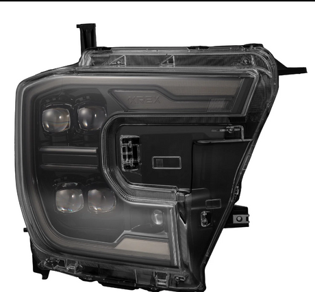 24-26 Ford Ranger / Ranger Raptor NOVA-Series LED Projector Headlights Alpha-Black