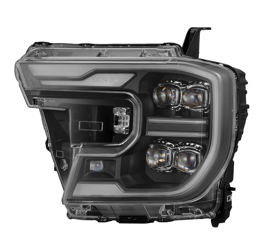 24-26 Ford Ranger / Ranger Raptor NOVA-Series LED Projector Headlights Black