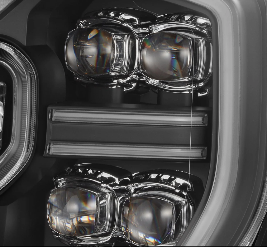 24-26 Ford Ranger / Ranger Raptor NOVA-Series LED Projector Headlights Black