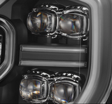 24-26 Ford Ranger / Ranger Raptor NOVA-Series LED Projector Headlights Black