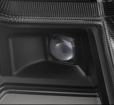 24-26 Ford Ranger / Ranger Raptor LUXX-Series LED Projector Headlights Black