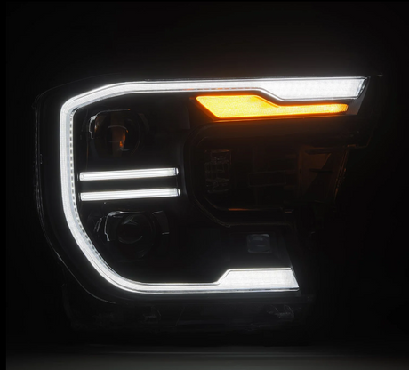 24-26 Ford Ranger / Ranger Raptor LUXX-Series LED Projector Headlights Black