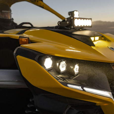 Can-Am Maverick R Triple S1 Headlight Kit - Can-Am Maverick R 2024-2026