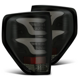 09-14 Ford F150 LUXX-Series LED Tail Lights Alpha-Black