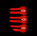 09-14 Ford F150 LUXX-Series LED Tail Lights Black-Red