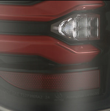 09-14 Ford F150 LUXX-Series LED Tail Lights Black-Red
