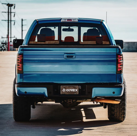 09-14 Ford F150 LUXX-Series LED Tail Lights Black