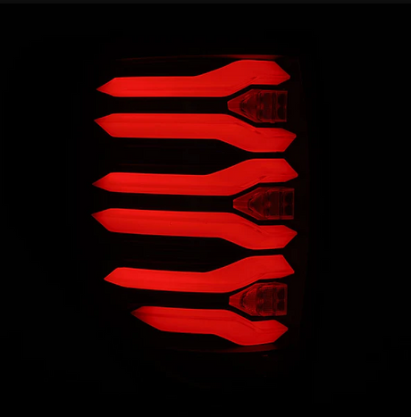 09-14 Ford F150 LUXX-Series LED Tail Lights Black