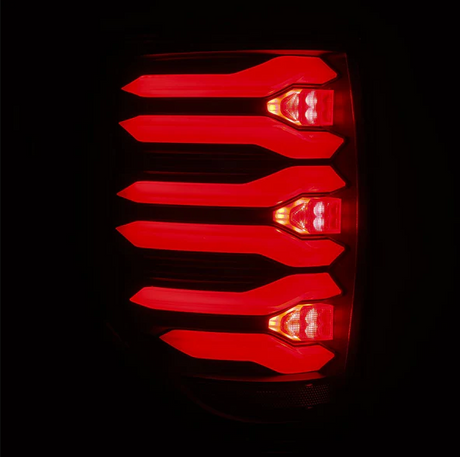 09-14 Ford F150 LUXX-Series LED Tail Lights Black