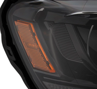 19-23 Ford Ranger LUXX-Series LED Projector Headlights Alpha-Black - Backordered