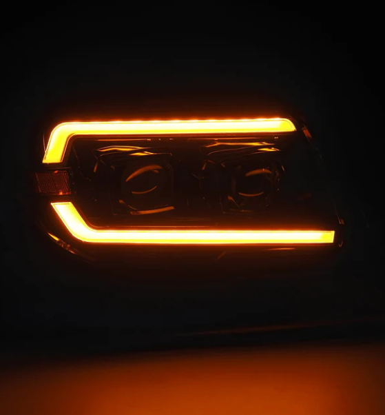 03-09 Toyota 4Runner LUXX-Series LED Projector Headlights Alpha-Black