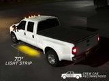 2pc 70" Yellow LED Truck Running Board Lighting Kit with White Courtesy Lights