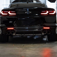 2016-2025 Chevy Camaro Diffuser Clear LED Rear Reflectors (Pair)
