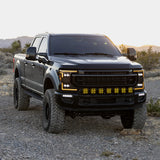 20-22 Ford Super Duty NOVA-Series LED Projector Headlights Black