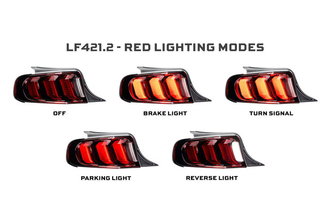13-14 FORD MUSTANG FACELIFT XB LED TAIL LIGHTS