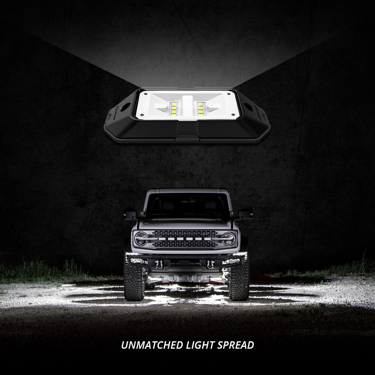 PURE WHITE ROCK LIGHT KIT FOR TRUCKS, JEEP, & BRONCO / XKGLOW