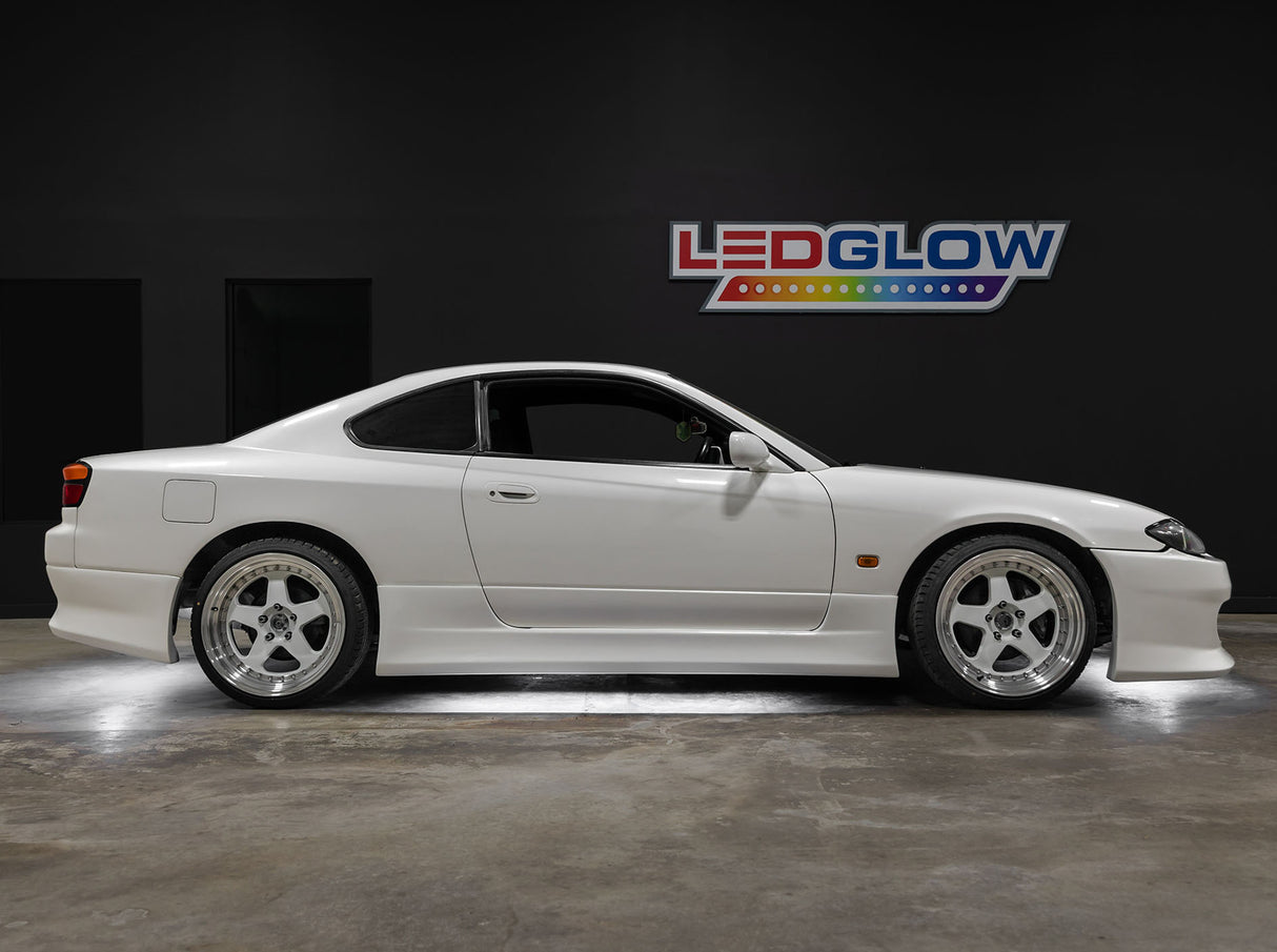 White LED Flexible Slimline Car Underbody Lighting Kit