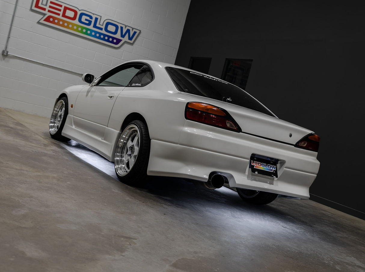 White LED Flexible Slimline Car Underbody Lighting Kit