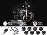 8pc White LED Pod Lighting Kit