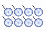 8pc White LED Pod Lighting Kit