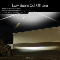 7" LED Headlight Kit for Jeep | XKchrome Smartphone App