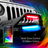 MULTI-COLOR RGBW LED LIGHT BARS / XKCHROME SMARTPHONE APP