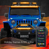 MULTI-COLOR RGBW LED LIGHT BARS / XKCHROME SMARTPHONE APP