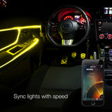 LED FIBER OPTIC KITS FOR CARS / XKCHROME SMARTPHONE APP