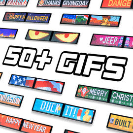 XKPixel Windshield Dual LED Screen Kit