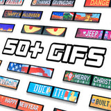 XKPixel Windshield Dual LED Screen Kit