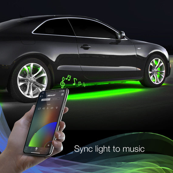 LED Wheel Ring Lights | XKchrome Smartphone App Controlled