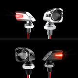 Front and Rear Mini Turnz LED Turn Signals for Motorcycles | XKGLOW