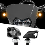 Front Mini Turnz LED Turn Signals for Motorcycles | XKGLOW