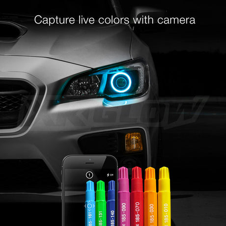 RGB Halo Kit for Headlights | XKchrome Smartphone App